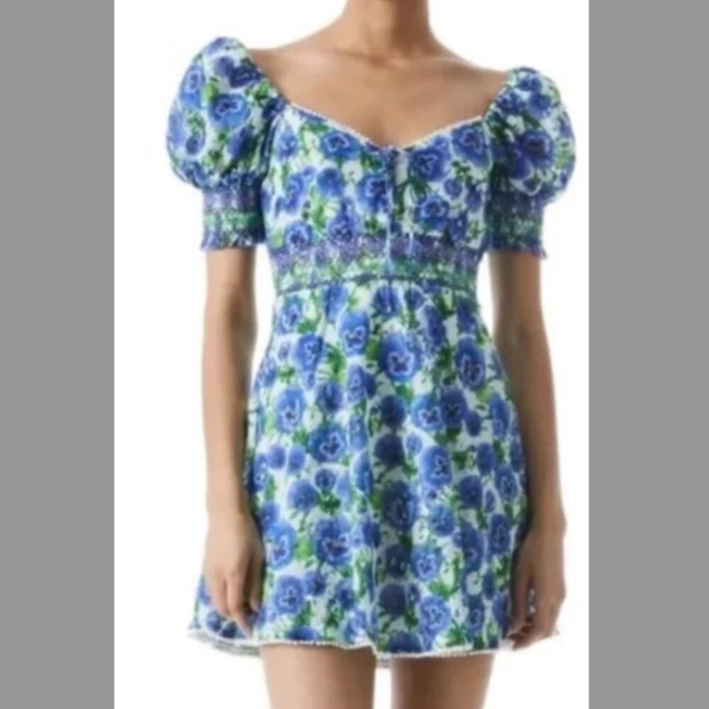ALICE + OLIVIA Eyelet Minidress (Like Brand New) - Negotiable Price!